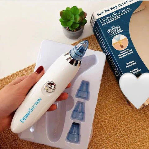 Blackhead Oil Remover Vacuum Suction Face Pore Cleaner Facial Beauty (cell Operated)